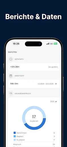 Скриншот 3 — Crewmeister Zeiterfassung