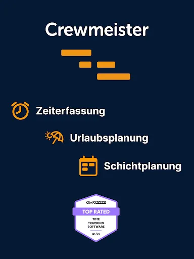 Скриншот 8 — Crewmeister Zeiterfassung