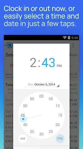 Скриншот 2 — Hours Tracker Time Tracking