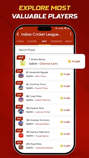 Скриншот 8 — CricAuction™ - Cricket Auction