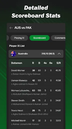 Скриншот 3 — CricBox: Live Cricket Score