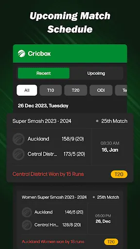 Скриншот 5 — CricBox: Live Cricket Score