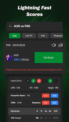 Скриншот 6 — CricBox: Live Cricket Score