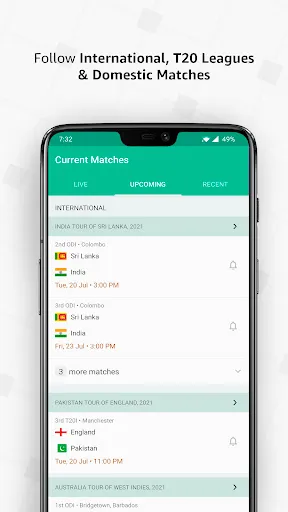 Скриншот 3 — Cricbuzz - Live Cricket Scores