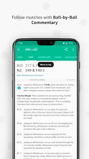 Скриншот 6 — Cricbuzz - Live Cricket Scores