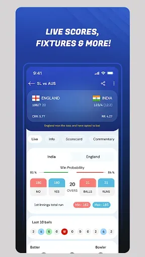 Скриншот 3 — Cricket Live 11