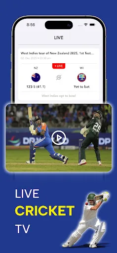 Скриншот 2 — CricFy TV : Live Cricket TV