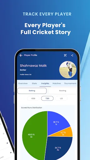 Скриншот 4 — Cricgiri -Live Cricket Updates