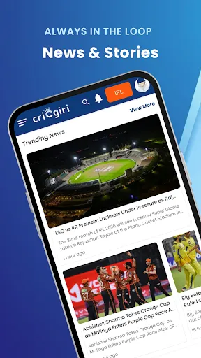 Скриншот 8 — Cricgiri -Live Cricket Updates