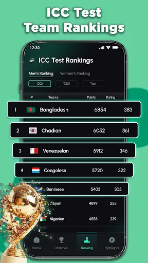 Скриншот 5 — Live Cricket Score Updates