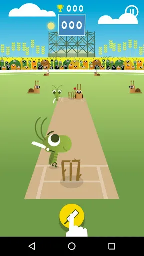 Скриншот 1 — Doodle Cricket - Cricket Game
