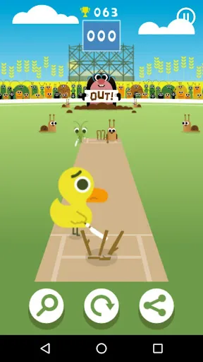 Скриншот 5 — Doodle Cricket - Cricket Game