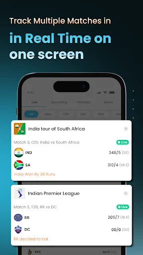 Скриншот 7 — Cricket LineX: Fast Live score