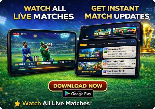 Скриншот 1 — Live Cricket TV HD Straming