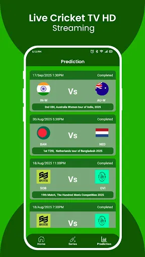 Скриншот 3 — Live Cricket TV HD Streaming