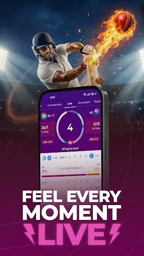 Скриншот 1 — CricScore Line Guru Pro