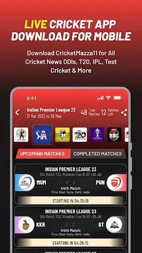 Скриншот 6 — Cricket Mazza 11 Live Line