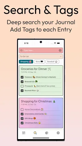 Скриншот 4 — DayDew - Daily Journal, Diary