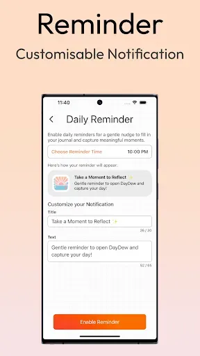 Скриншот 6 — DayDew - Daily Journal, Diary
