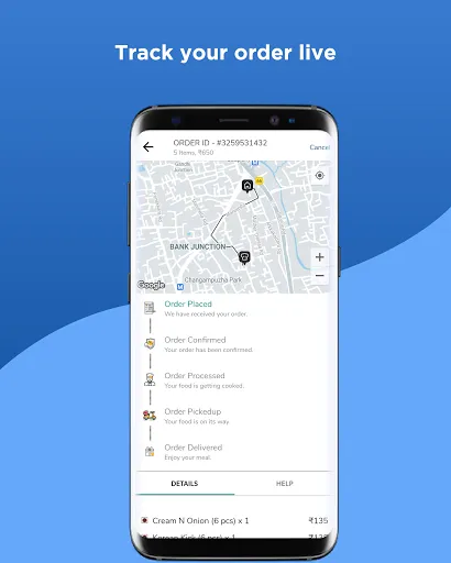 Скриншот 8 — Crisfood Food Order & Delivery