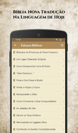 Скриншот 5 — Bíblia Sagrada NTLH
