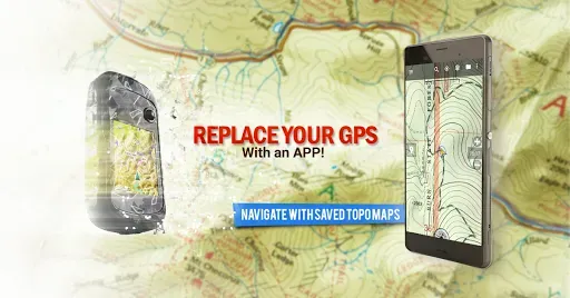 Скриншот 1 — BackCountry Navigator GPS PRO