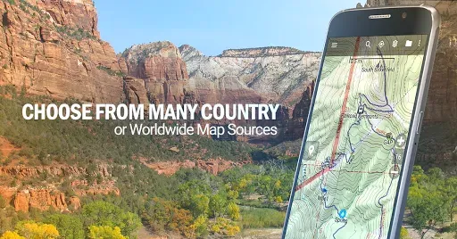 Скриншот 2 — BackCountry Navigator GPS PRO