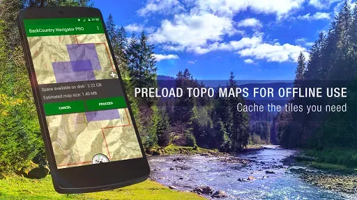 Скриншот 3 — BackCountry Navigator GPS PRO