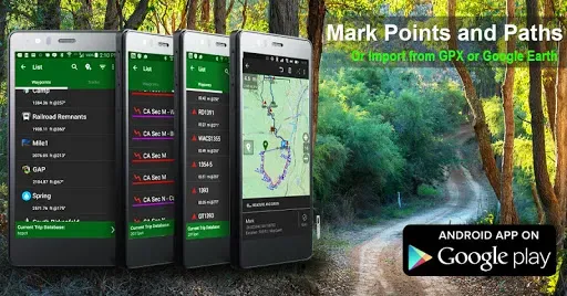 Скриншот 4 — BackCountry Navigator GPS PRO