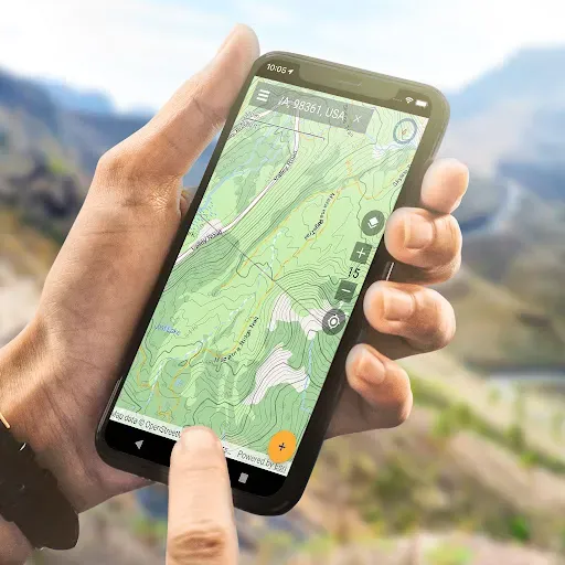 Скриншот 1 — BackCountry Navigator XE: Topo