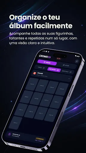 Скриншот 1 — Cromo26: Figurinhas Copa 2026