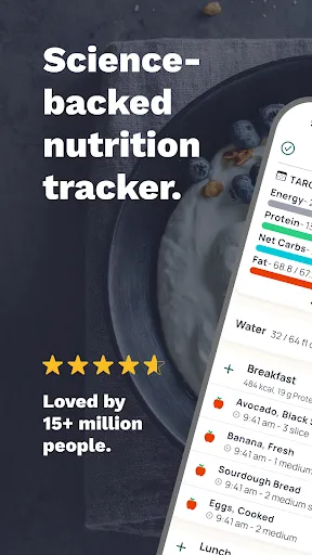 Скриншот 1 — Cronometer: Calorie Counter