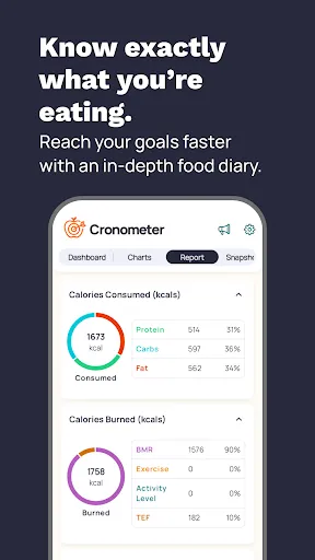 Скриншот 6 — Cronometer: Calorie Counter