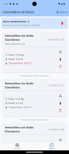 Скриншот 2 — Calculadora medicina infantil