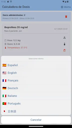 Скриншот 8 — Calculadora medicina infantil