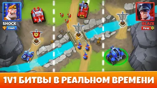 Скриншот 1 — Warhands・PvP Тактика Онлайн