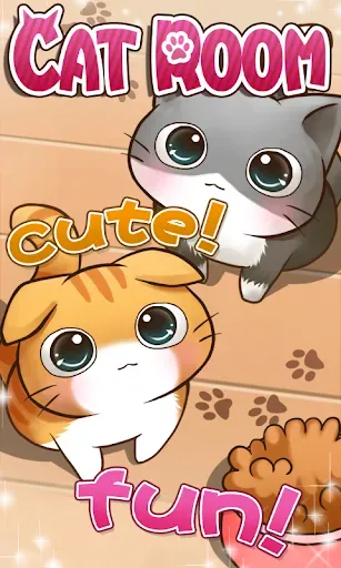 Скриншот 1 — Cat Room - Cute Cat Games