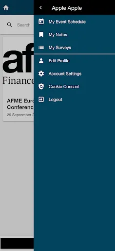 Скриншот 3 — AFME Events