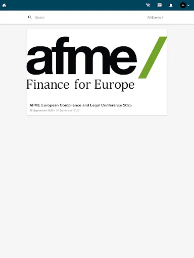 Скриншот 7 — AFME Events