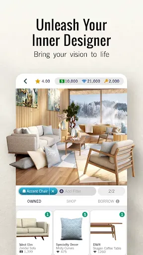 Скриншот 1 — Design Home™: House Makeover