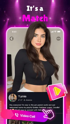 Скриншот 3 — Yumie - Live Video Chat
