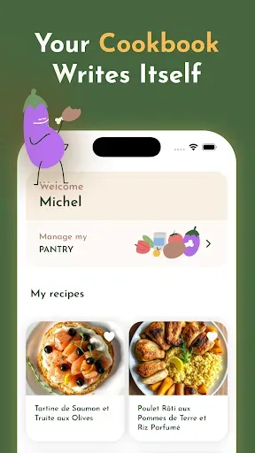 Скриншот 4 — Fridge Recipe Generator: Crumb