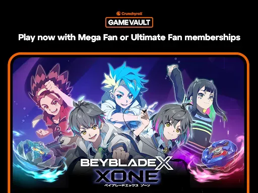 Скриншот 7 — Crunchyroll: BEYBLADE X XONE