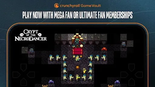 Скриншот 2 — Crunchyroll: NecroDancer