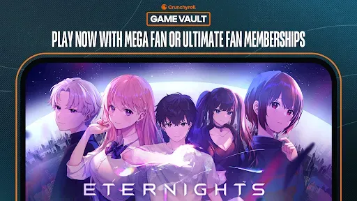 Скриншот 1 — Crunchyroll: Eternights