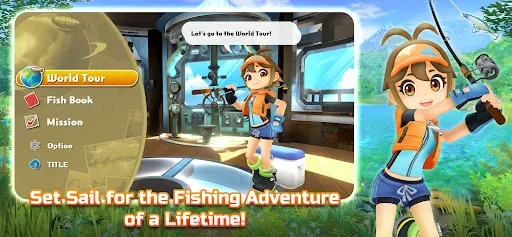 Скриншот 2 — Crunchyroll: Fishing Star WT