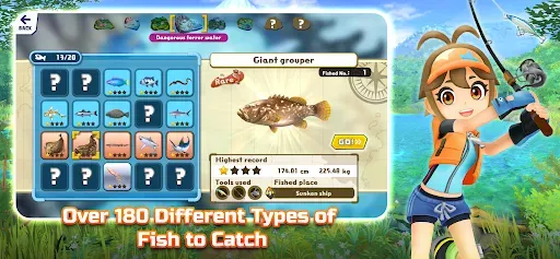 Скриншот 3 — Crunchyroll: Fishing Star WT