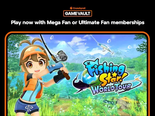 Скриншот 7 — Crunchyroll: Fishing Star WT