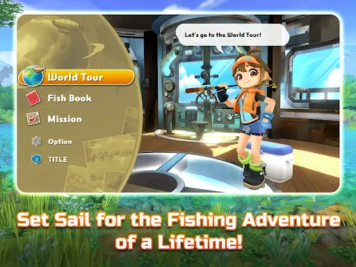 Скриншот 8 — Crunchyroll: Fishing Star WT