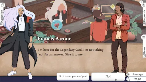 Скриншот 2 — Crunchyroll: Kardboard Kings